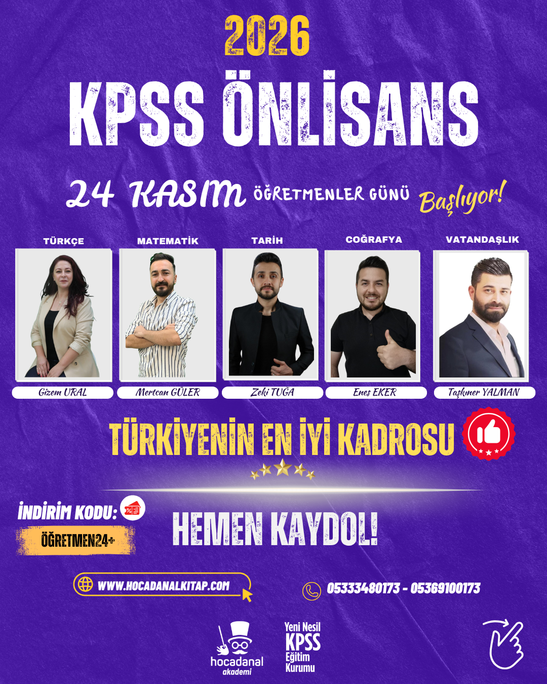 2026 KPSS ÖNLİSANS LİSE CANLI + VİDEO PAKET - YENİ SEZON