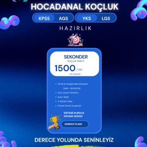 Bireysel Koçluk Sekonder Paket