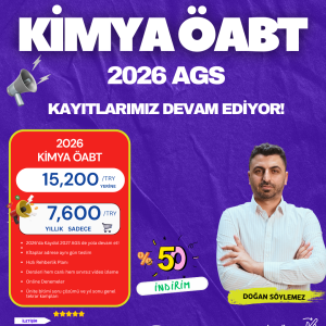 KİMYA ÖABT 2026 FIRSAT PAKET