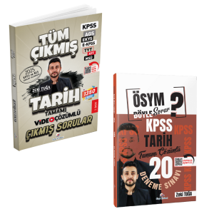 2026 KPSS Tarih Tüm Sınavlar Çıkmış Sorular ve 20 Deneme Seti Zeki Tuğa