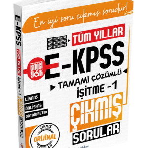 EKPSS Tüm Yıllar Tamamı Çözümlü İşitme 1 Çıkmış Sorular (2014-2016-2018-2020-2022-2024 Orijinal Sorular)