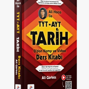 2026 Ali Hoca İle TYT-AYT Tarih Sıfırdan Kamp Ve Video Ders Kitabı