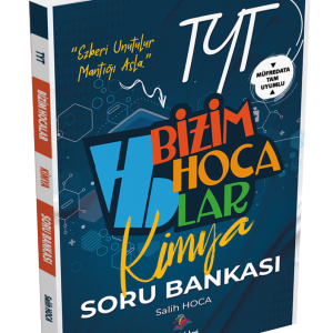 2026 Bizim Hocalar TYT Kimya Soru Bankası Salih Hoca