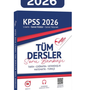 2026 KPSS Lisans Tüm Dersler Soru Bankası