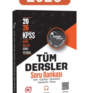 2026 Lise/önlisans Kpss Tüm Dersler Soru Bankası