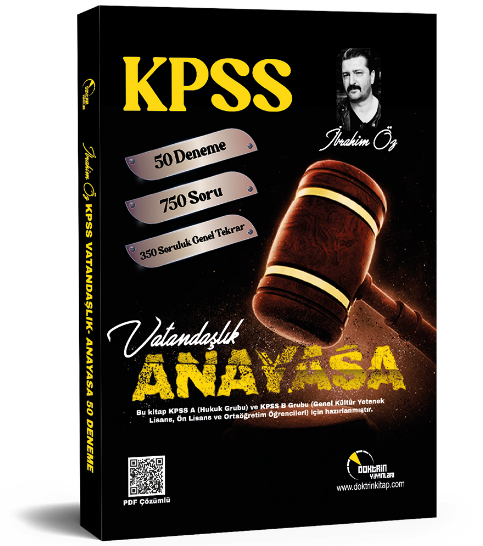 KPSS Vatandaşlık 50 Deneme ve 350 Soruluk Genel Tekrar