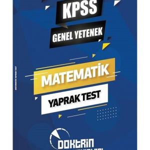 2026 KPSS Matematik Yaprak Test