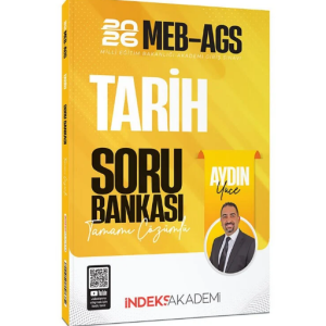 İndeks Akademi 2026 MEB-AGS Tarih Soru Bankası