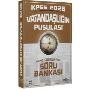 CBA Yayınları 2026 KPSS Vatandaşlık Vatandaşlığın Pusulası Soru Bankası