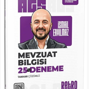 Retro Yayıncılık MEB AGS Mevzuat Bilgisi 25 li Deneme