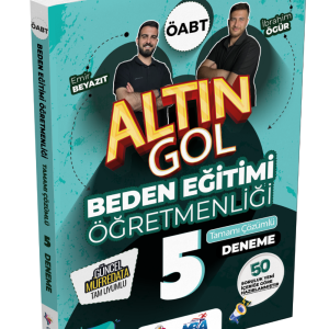2026 Meb Ags ÖABT Altın Gol Beden Eğitimi Öğretmenliği Tamamı Çözümlü 5 Deneme 2. Baskı