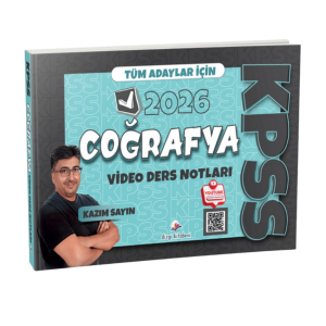 2026 Tüm Adaylar İçin Kpss Coğrafya Video Ders Notları Kazım Sayın
