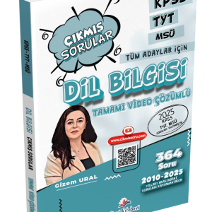 KPSS TYT MSÜ Tüm Adaylar İçin Tamamı Video Çözümlü Dil Bilgisi Çıkmış Sorular Gizem Ural