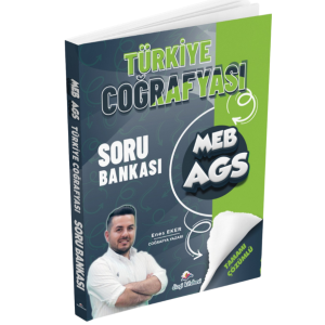2026 MEB AGS Türkiye Coğrafyası Tamamı Çözümlü Soru Bankası Enes Eker