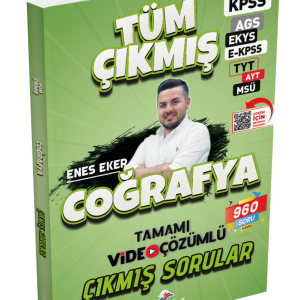 2026 Coğrafya Tüm Sınavlar Tamamı Video Çözümlü Çıkmış Sorular Enes Eker