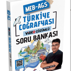 2026 MEB AGS Türkiye Coğrafyası Tamamı Video Çözümlü Soru Bankası Kazım Sayın