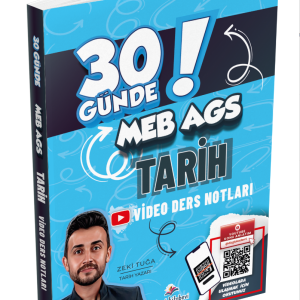 2026 MEB AGS 30 Günde Tarih Video Ders Notları Zeki Tuğa
