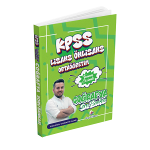 2026 KPSS Lisans Önlisans Ortaöğretim Coğrafya Tamamı Çözümlü Soru Bankası Enes Eker