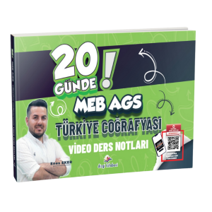 2026 MEB AGS 20 Günde Türkiye Coğrafyası Video Ders Notları Enes Eker