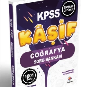 2026 KAŞİF KPSS Coğrafya Tamamı Çözümlü 1001 Soru Bankası