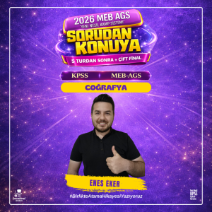 2025-2026 MEB AGS -KPSS (COĞRAFYA – 5 TUR + 1 FİNAL)