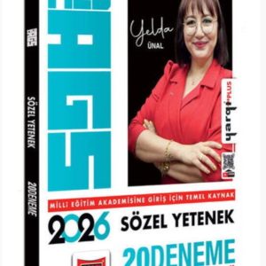 Yargı Yayınları 2026 MEB-AGS Sözel Yetenek Tamamı Çözümlü 20 Deneme